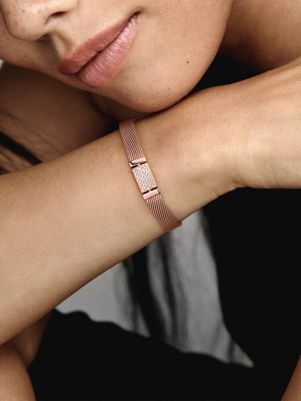 Pandora Reflexions Long Clasp Pavé Bracelet - Picture 6 of 6